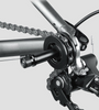 Chain keeper bicycle hub