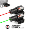 Red Dot Laser Sight - Adjustable 11mm/20mm Picatinny/Weaver Mount