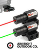 Red Dot Laser Sight - Adjustable 11mm/20mm Picatinny/Weaver Mount