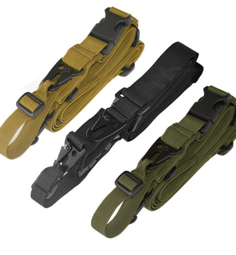Three point rifle sling set